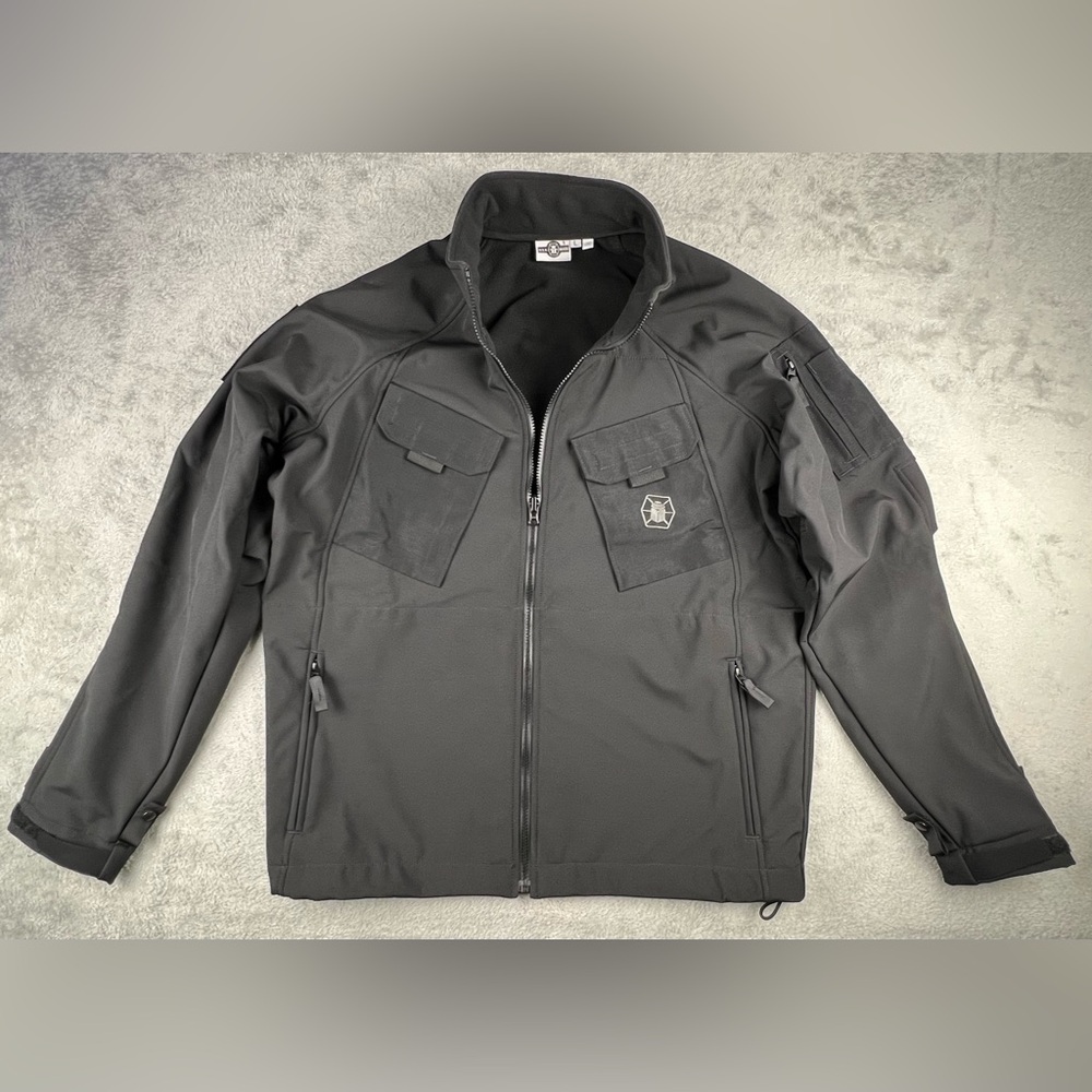 Kitanica Full Zip Tactical Jacket Softshell Mens Large Long Insulated USA Made